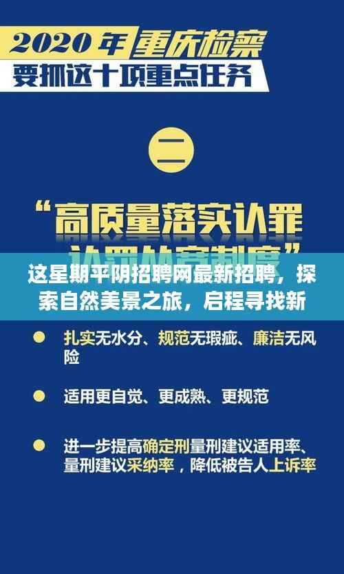 平阴招聘网更新,探索自然美景与寻找新工作的和谐之旅