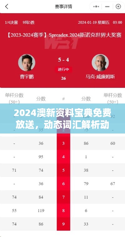 2024澳新资料宝典免费放送,动态词汇解析动画版AMO141.23