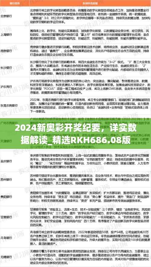 2024新奥彩开奖纪要,详实数据解读_精选RKH686.08版