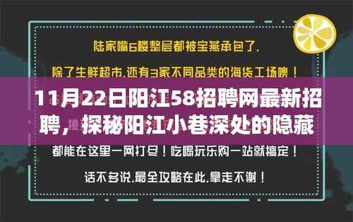 阳江特色小店求职奇遇记,探寻最新招聘信息与小巷深处的隐藏宝藏
