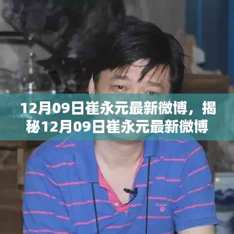 崔永元最新微博动态揭秘,深度解析与热点关注热议不断
