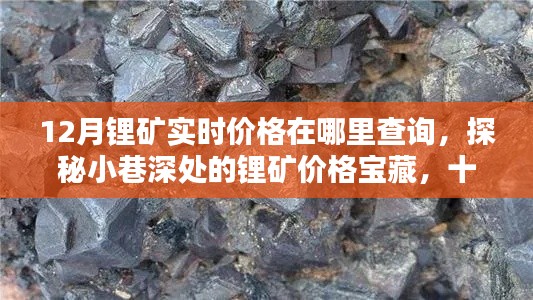 探秘小巷深处的锂矿宝藏,十二月实时价格一网打尽!